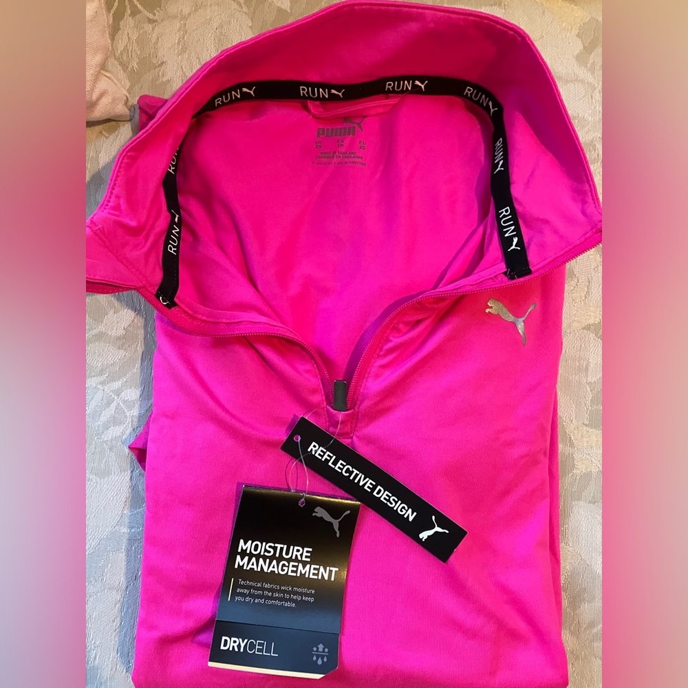 NWT Puma Hot Pink Running 🏃‍♀️ Top xsmall